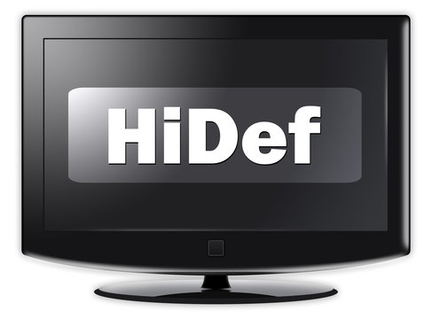 Flatscreen TV "HiDef"