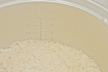 Steam rice ready to serve