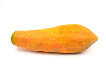 papaya isolated