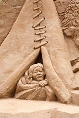 Figures from the sand © Pavel Parmenov