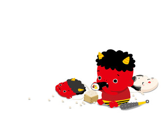 Setsubun　Child's "ONI"3