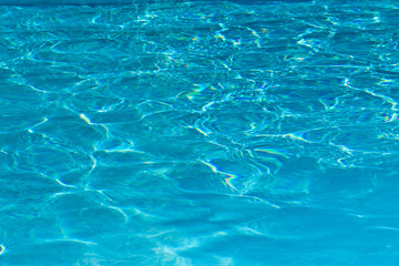 eau bleue surface piscine - obrazy, fototapety, plakaty