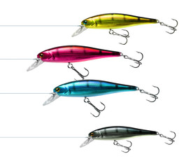Fishing lures cmyk