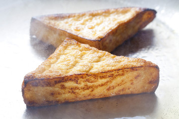 厚揚げの鉄板焼き