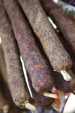 Saucisson, saucisse, charcuterie, cuisine, gastronomie, porc