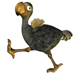 Dodo ausgestorbener Laufvogel