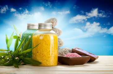 Aromatherapy bath salt