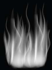 Naklejka premium Smoke,used mesh