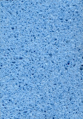 Fototapeta na wymiar Blue Cellulose Sponge