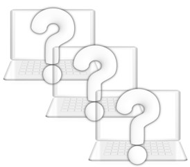 Laptop question mark