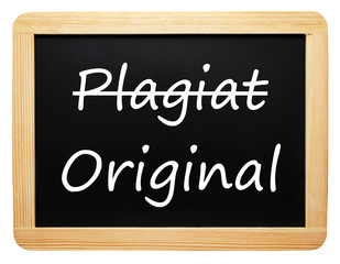 Original statt Plagiat