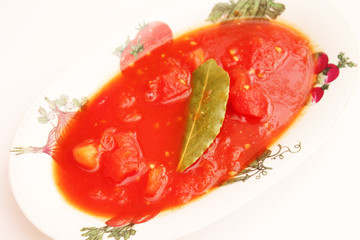 frische Tomatensuppe
