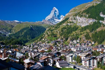 Fotobehang matterhorn, zermatt, switzerland. © stevengaertner