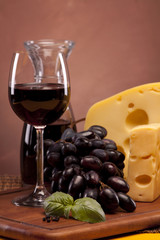 Cheese and wine composition