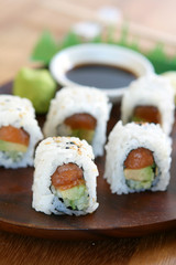 Sushi -Salmon Avocado Roll