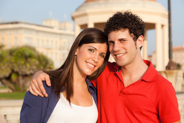 Fototapeta premium Happy Young Couple