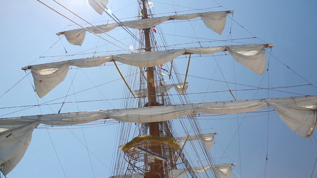 old sail ship, shoot Canon 5D MarkII