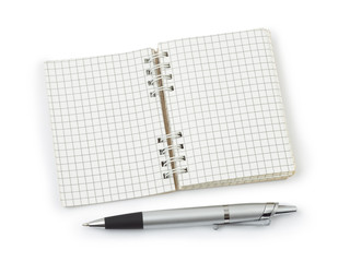 Pen and note pad