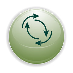 Boule, bouton, sphère, reflet, transparent, picto, logo, icône