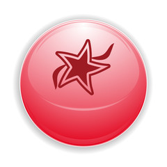 Boule, bouton, sphère, reflet, transparent, picto, logo, icône