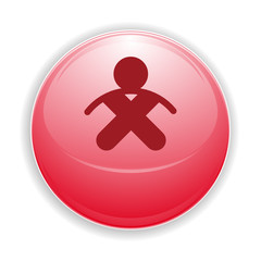 Boule, bouton, sphère, reflet, transparent, picto, logo, icône