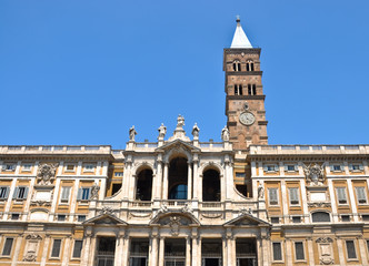 Fototapeta na wymiar . Bazylika Santa Maria Maggiore