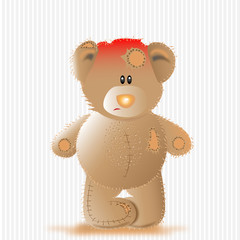 kopfschmerzen - teddybär