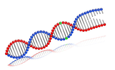DNA_color1 - obrazy, fototapety, plakaty