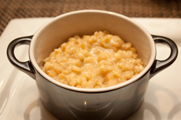 Cassolette risotto