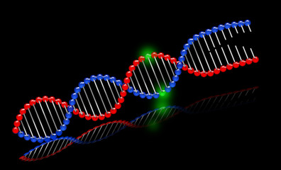 DNA_color2 - obrazy, fototapety, plakaty