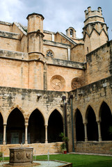 Fototapeta na wymiar Monastery of Tortosa.Catalonia.Spain