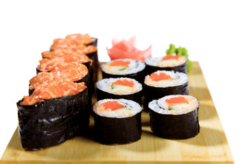 sushi isolated