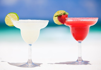 Margarita cocktails