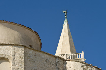 Spire of St.Anastasia belfry and St.Donatus
