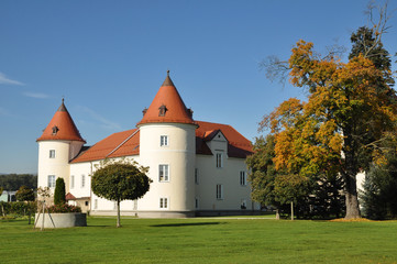 Fototapeta na wymiar The Rače Castle, Slovenia