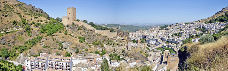 panoramic view of Cazorla, Jaén - obrazy, fototapety, plakaty