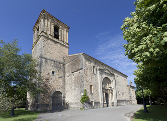 Fototapeta na wymiar Kościół Świętego Krzyża (Escalante, Kantabria)