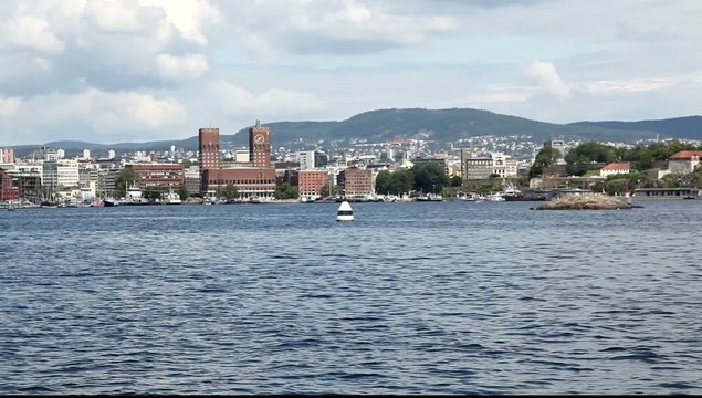 Oslo from sea