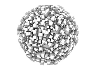 3d Abstract Globe Sphere