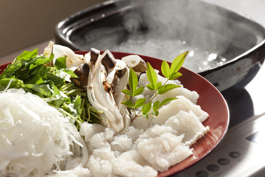 鱧ちり料理