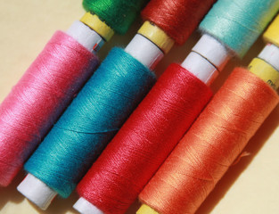 colorful threads