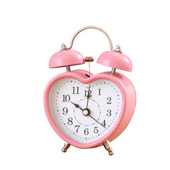 pink clock