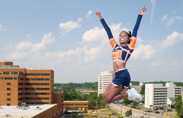 Black Girl Cheerleader