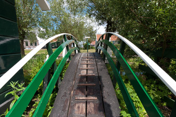 wooden footbridge