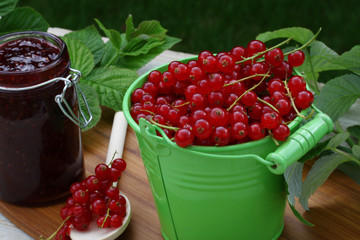 Rote Johannisbeermarmelade