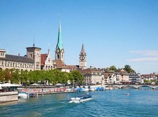 Zurich in summer