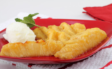 Baked Pineapple Dessert