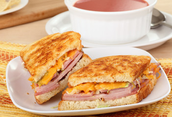 Grilled Ham and Cheese