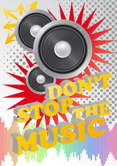 don't stop the music