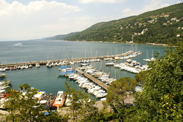 Hafen Miramare,Triest,Meer